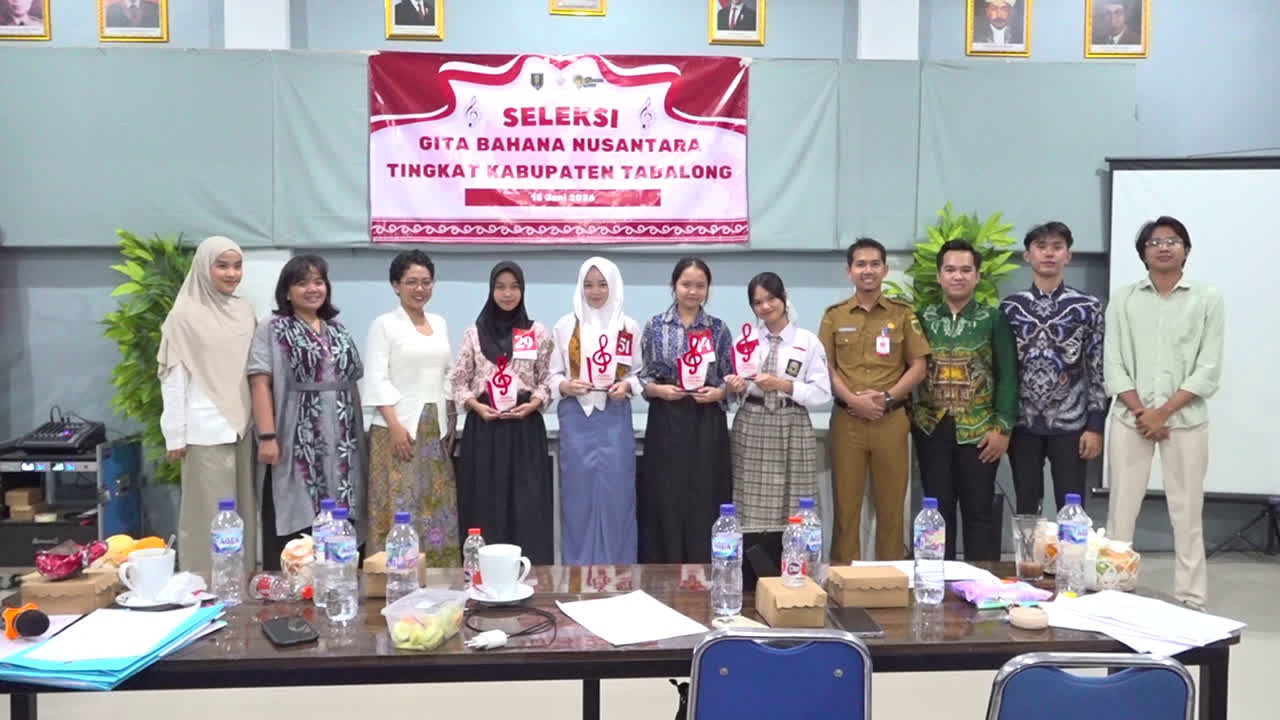 Seleksi Gita Bahana Nusantara Berakhir, Empat Talenta Terbaik Siap Wakili Tabalong ke Kalsel