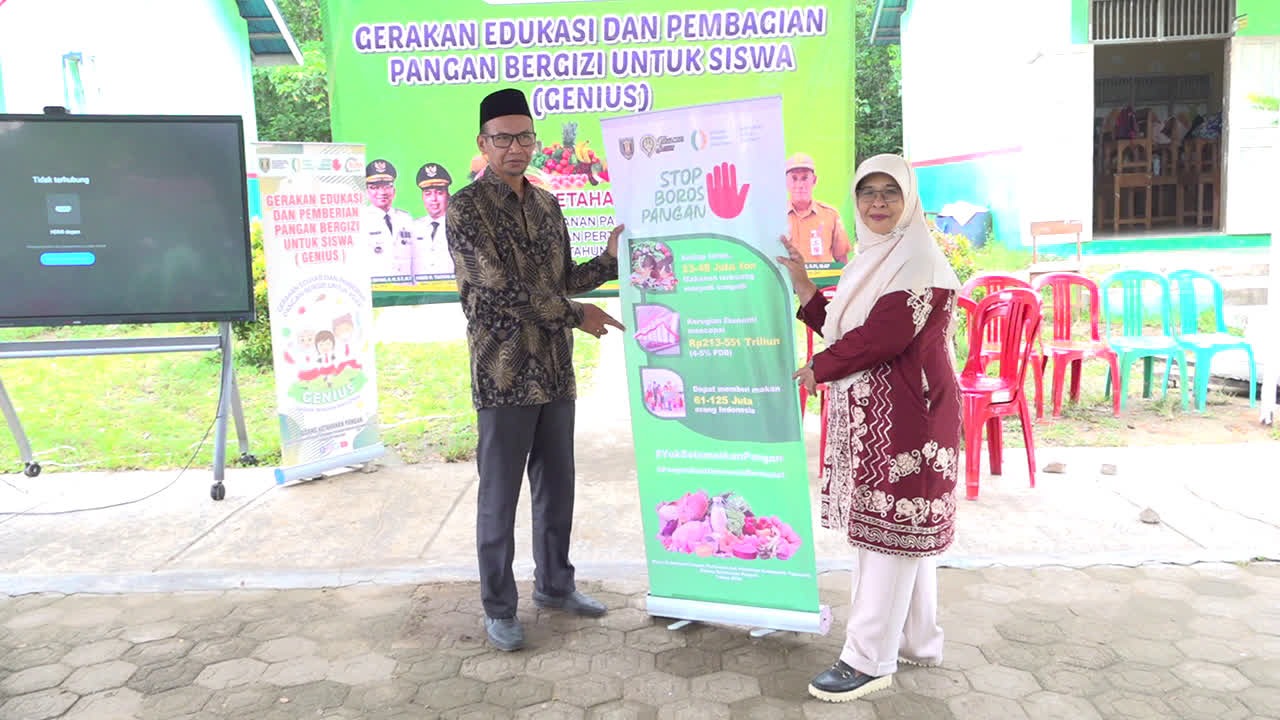 Melalui Program GENIUS, DKP3 Tabalong Ajak Ratusan Siswa Cintai Pangan Bergizi & Tak Boros Pangan