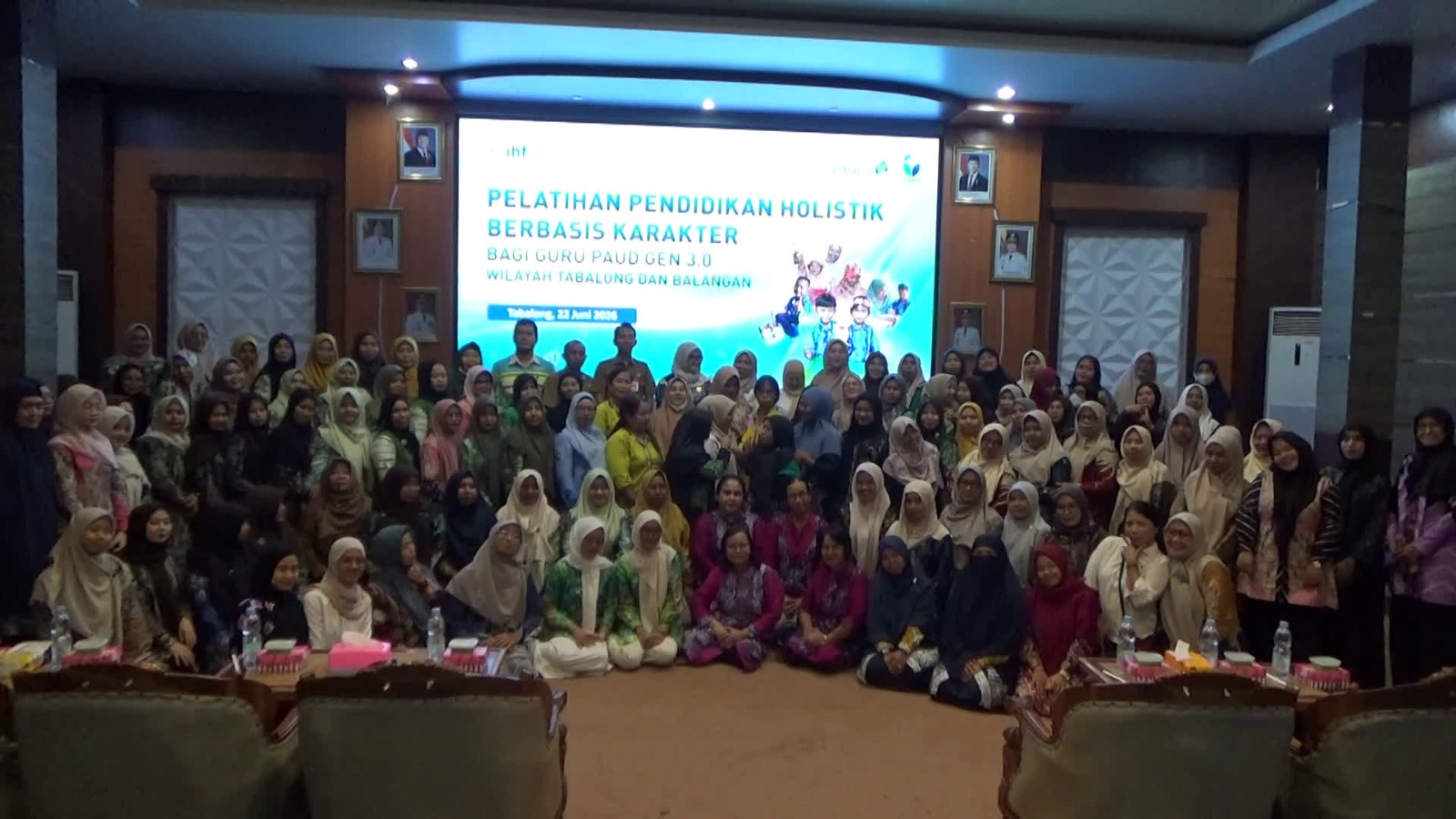 Perkuat Kompetensi PHBK pada Guru PAUD Binaan, PT Adaro dan YABN Gelar Pelatihan Tahap III