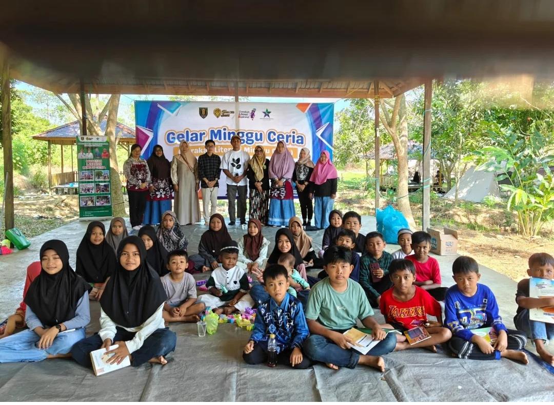 Minggu Ceria Di Objek Wisata Riam Bidadari Desa Lumbang Kec. Muara Uya