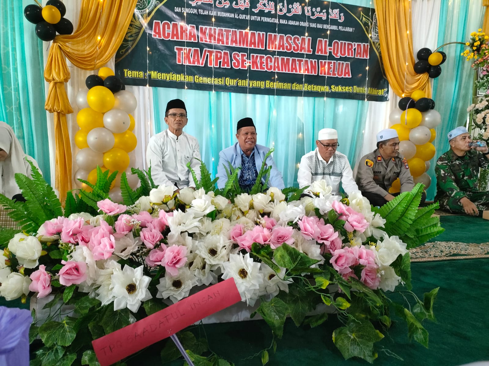 Acara Khataman Massal Al - Qur'an TKA/TPA Se - Kecamatan Kelua