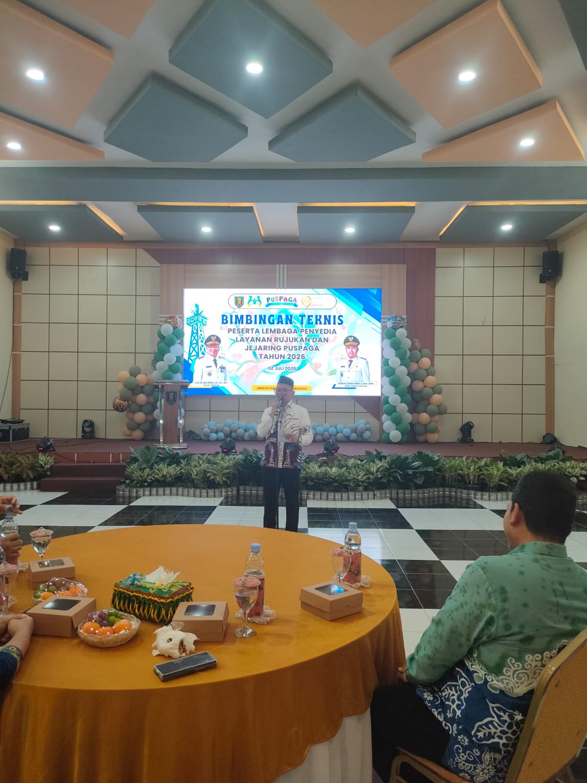 Menghadiri Bimbingan Teknis Lembaga Penyedia Layanan Rujukan dan Jenjang PUSPAGA