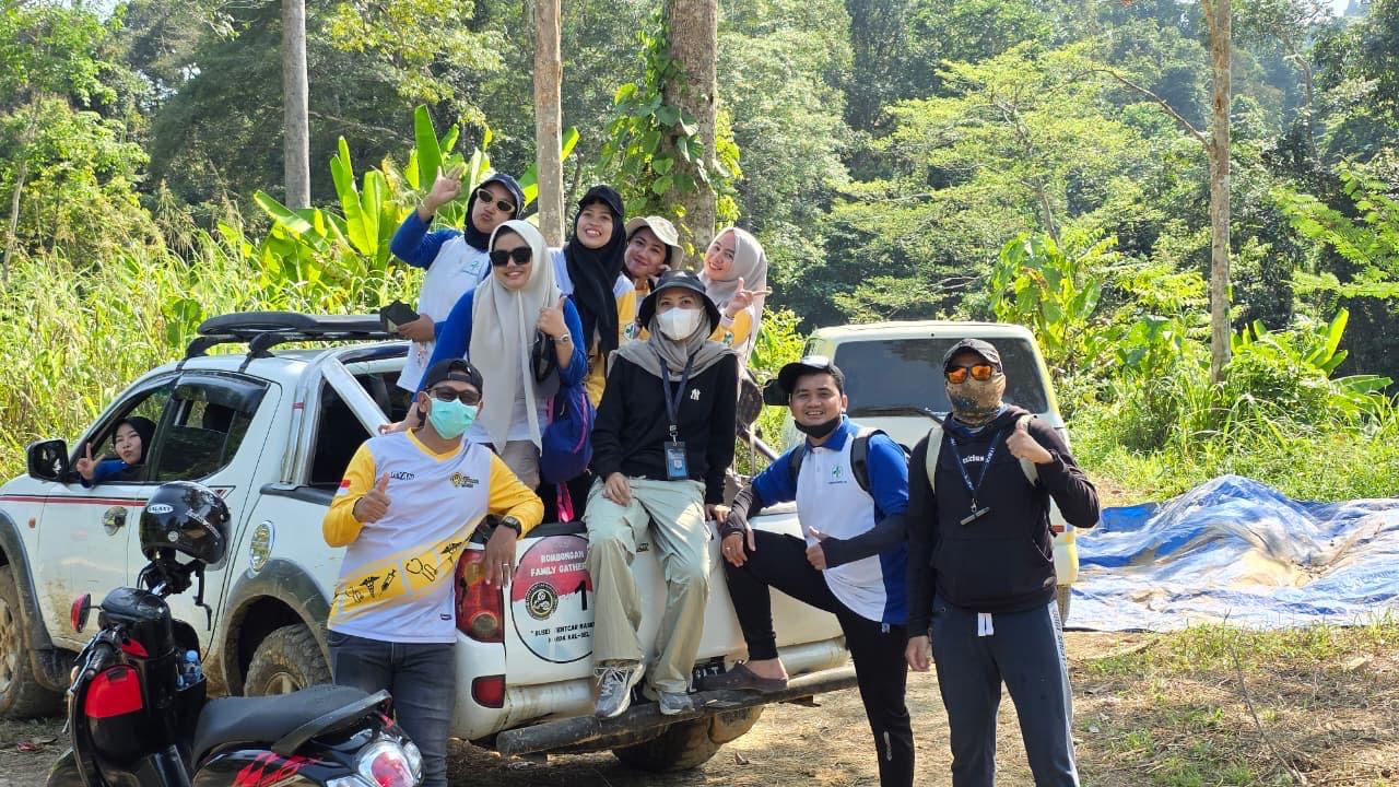 Pelayanan Home Care Puskesmas Muara Uya ke Desa Salikung