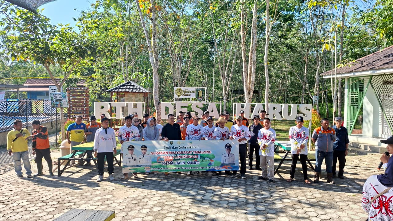GEMAJALIN Hadir di Desa Harus, Wujudkan Semangat  Gotong Royong dan Kebersamaan Masyarakat Kecamatan Muara Harus