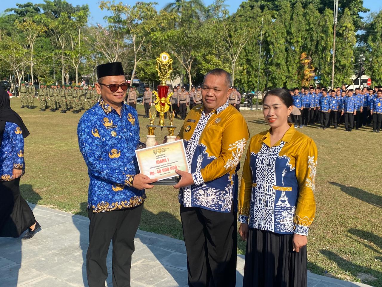 Penyerahan Hadiah Lomba Desa dan Kelurahan Tingkat Kabupaten Tabalong Tahun 2026