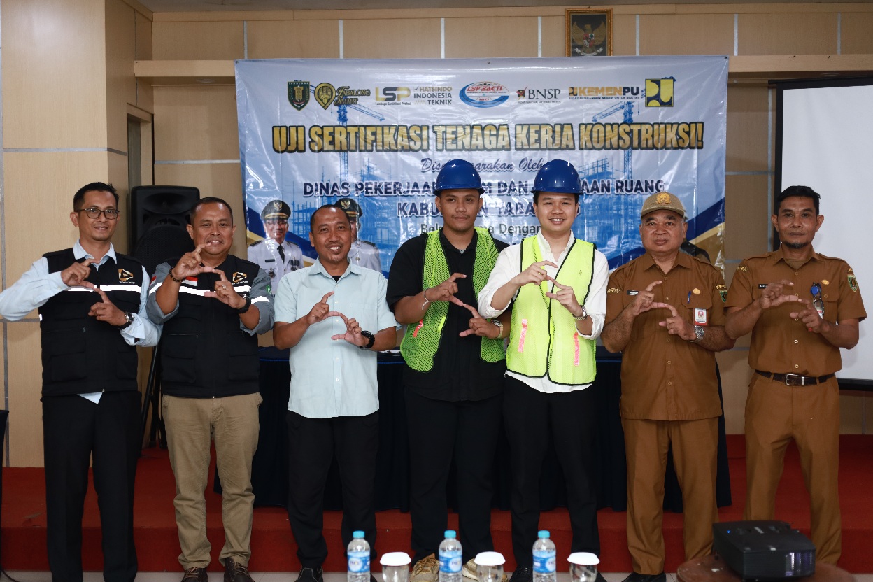 UJI SERTIFIKASI TENAGA KERJA KONSTRUKSI