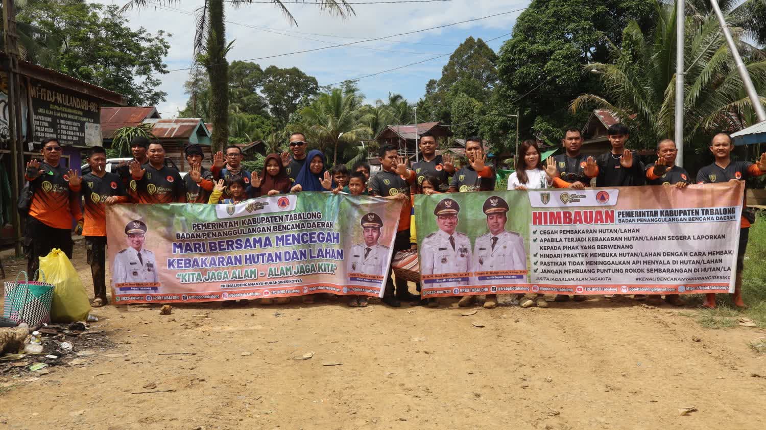 BPBD Tabalong Intensifkan Sosialisasi Pencegahan Karhutla di Wilayah Rawan