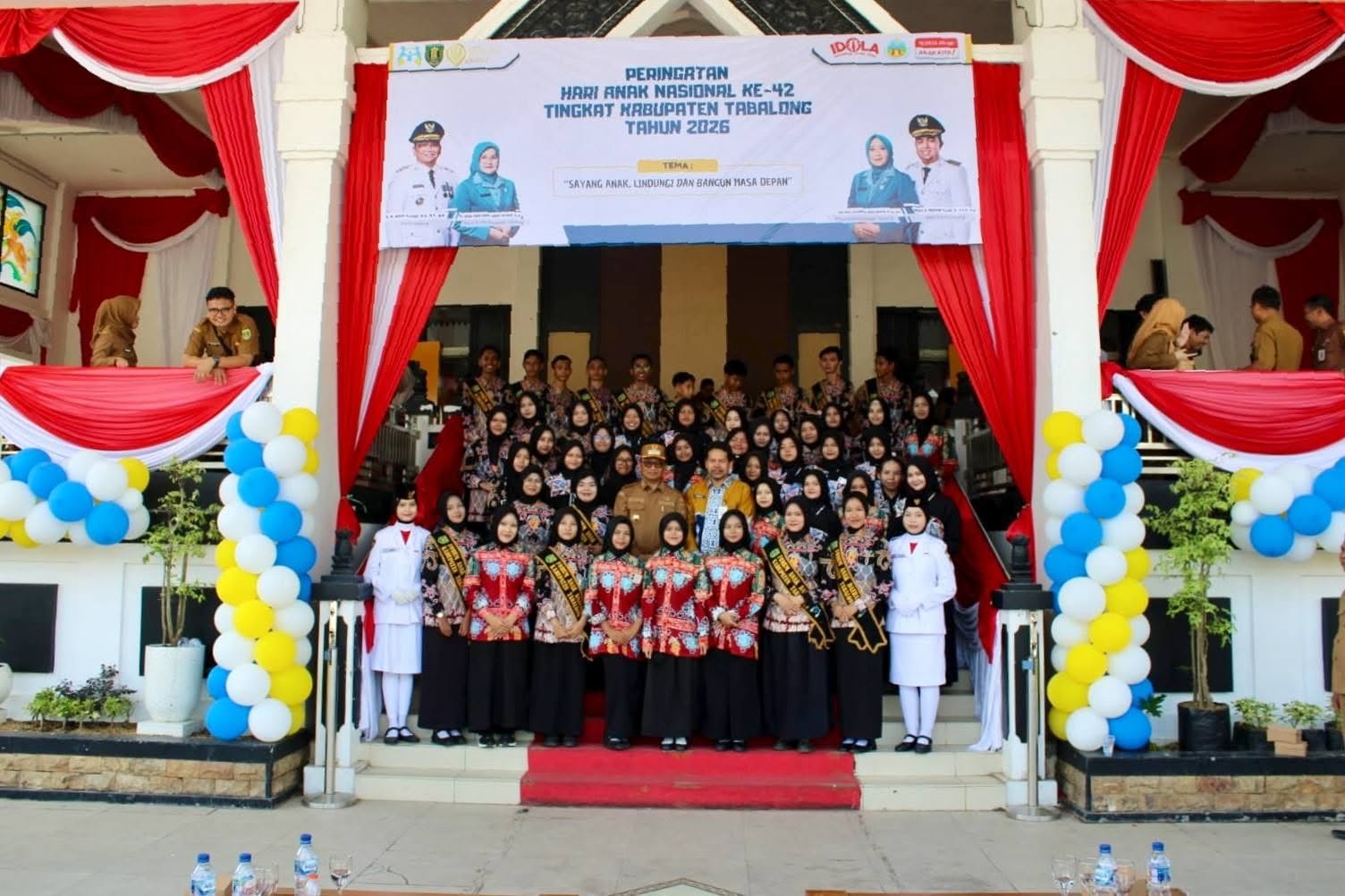 DINSOS P3AP2KB KABUPATEN TABALONG DORONG KOMITMEN PERLINDUNGAN ANAK PADA PERINGATAN HARI ANAK NASIONAL KE-42