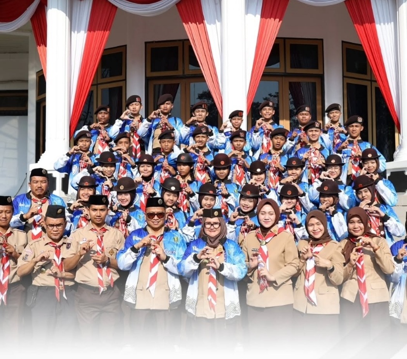Bupati Tabalong Lepas Kontingen Jambore Nasional XII