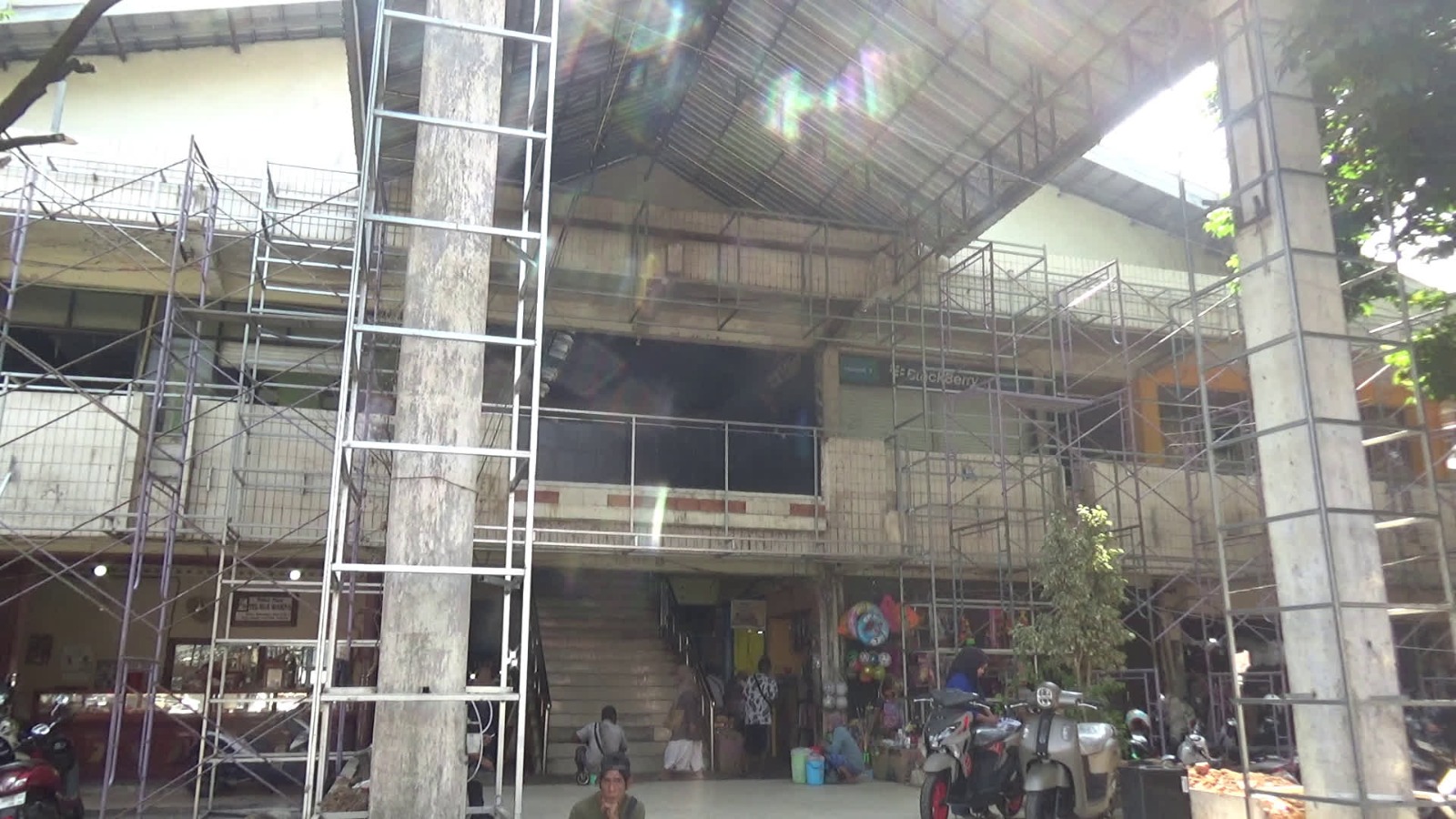 Mall Bauntung Pasar Tanjung Mulai Direvitalisasi, Pekerjaan Ditarget Selesai Desember