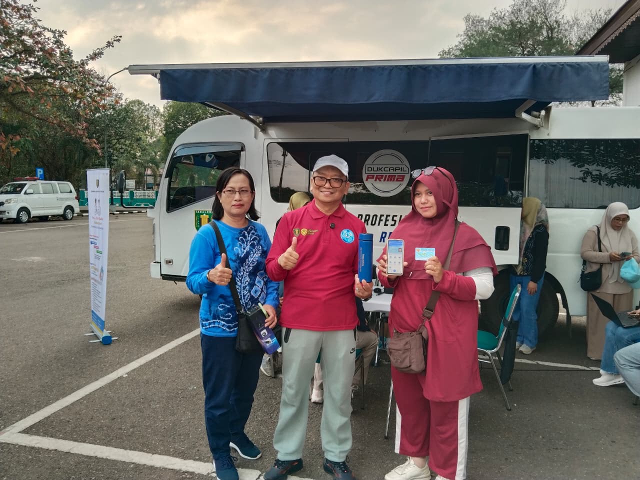 Layanan Jemput Bola Adminduk Car Free Day