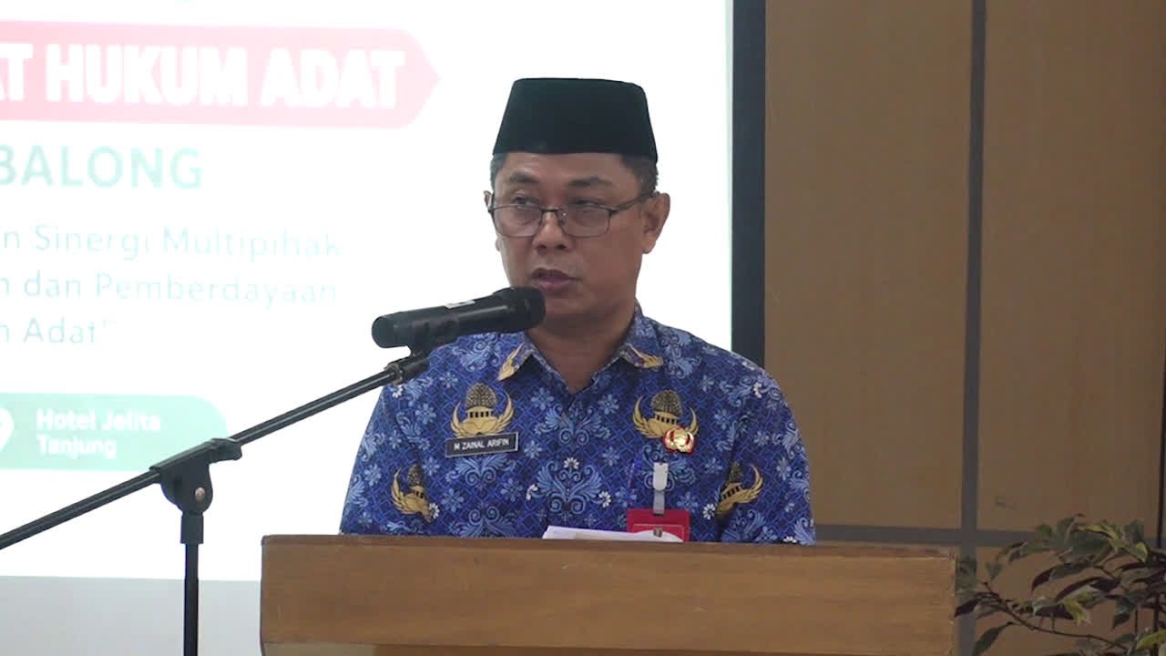 Pemkab Tabalong Dorong Kolaborasi dalam Pengakuan Masyarakat Hukum Adat
