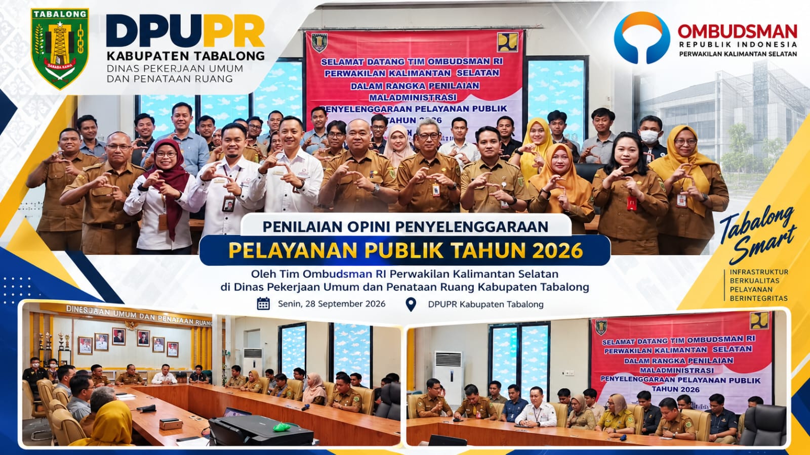Penilaian Opini Penyelenggaraan Pelayanan Publik Tahun 2026