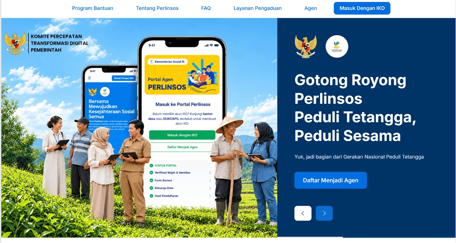 Bansos Makin Mudah Diakses! Kenali Portal Perlinsos