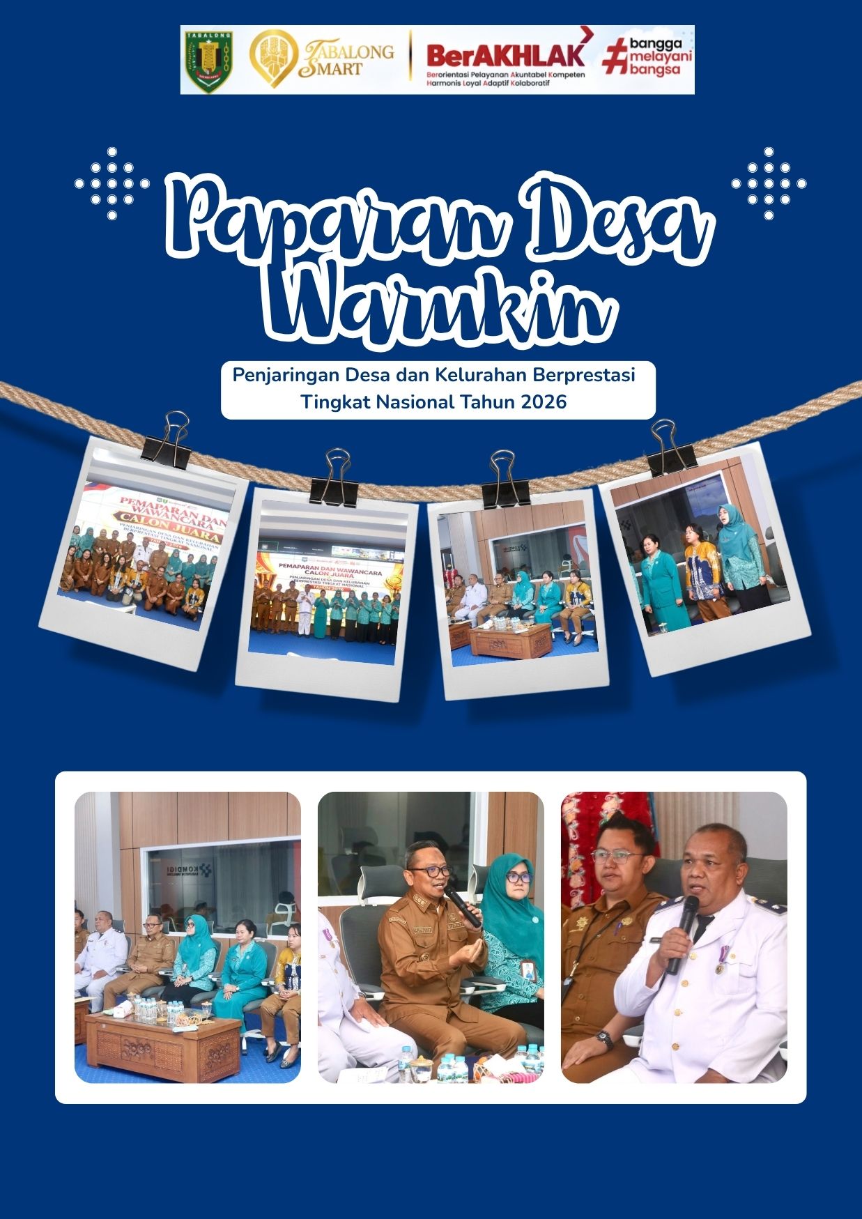Desa Warukin, Kecamatan Tanta, Lolos Seleksi Administrasi Penjaringan Desa dan Kelurahan Berprestasi Tingkat Nasional Tahun 2026