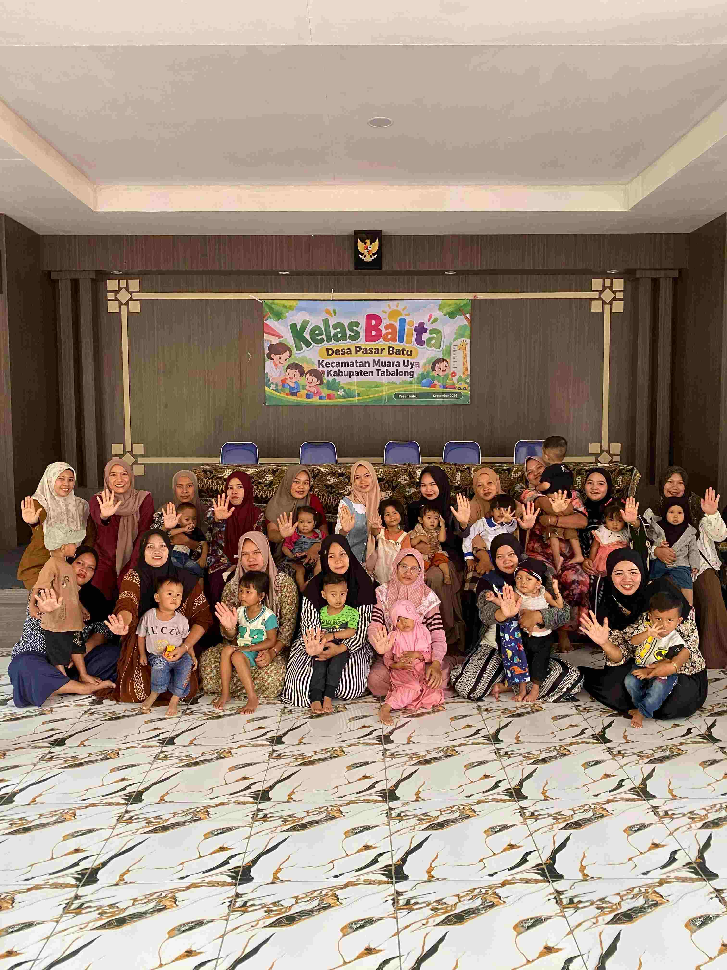 Puskesmas Ribang Laksanakan Kelas Balita di Desa Pasar Batu