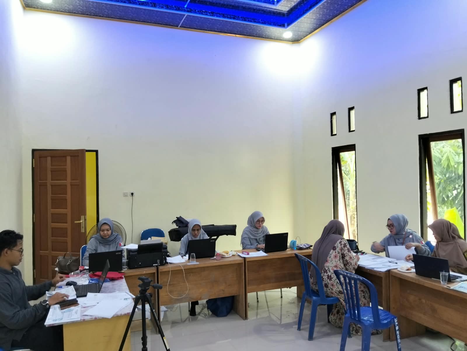 Jemput bola di Desa Bilas, Kecamatan Upau