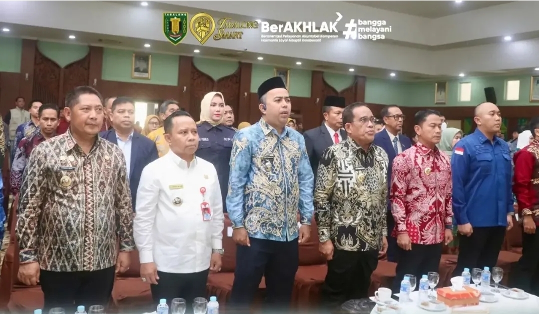 Wakil Bupati Tabalong Menghadiri Pengukuhan Kepala Perwakilan BPKP Kalimantan Selatan
