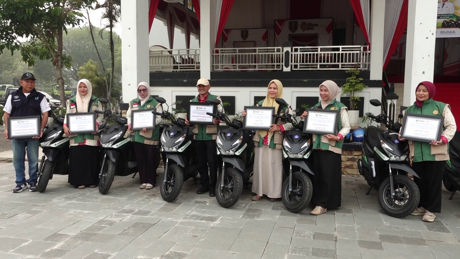 Penyuluh Tabalong Sumringah! Bantuan 18 Motor Permudah Tugas ke Lapangan