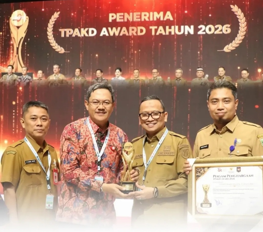 Kabupaten Tabalong Terima TPAKD Award 2026, Kredit Tabalong Smart Jadi Program Unggulan