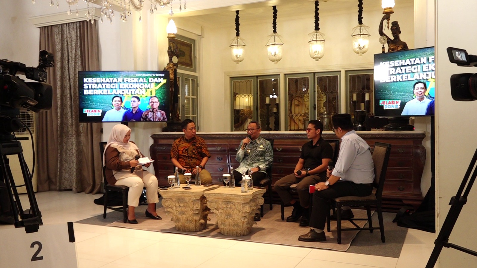 Haji Fani Bawa Suara Apkasi, Ungkap Tantangan Pembangunan Daerah di TV Tempo