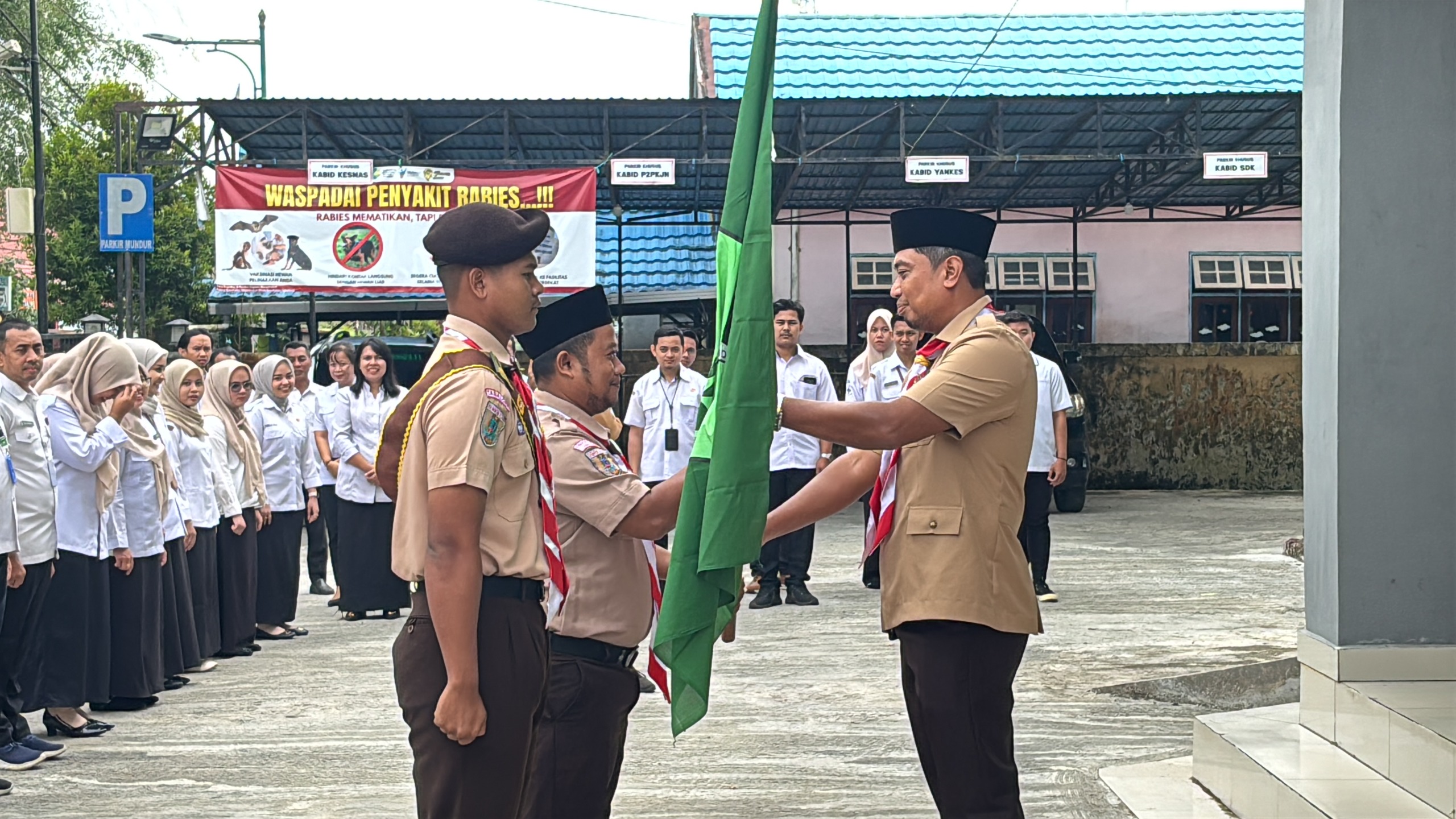 Dinas Kesehatan Tabalong Lepas Kontingen Saka Bakti Husada ke PERTIDA IX Kalimantan Selatan