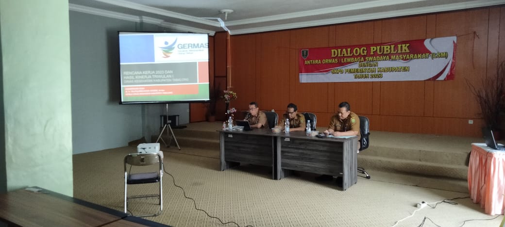 Dialog Publik antara LSM dengan Dinas Kesehatan dan RSUD HBK berlangsung Alot