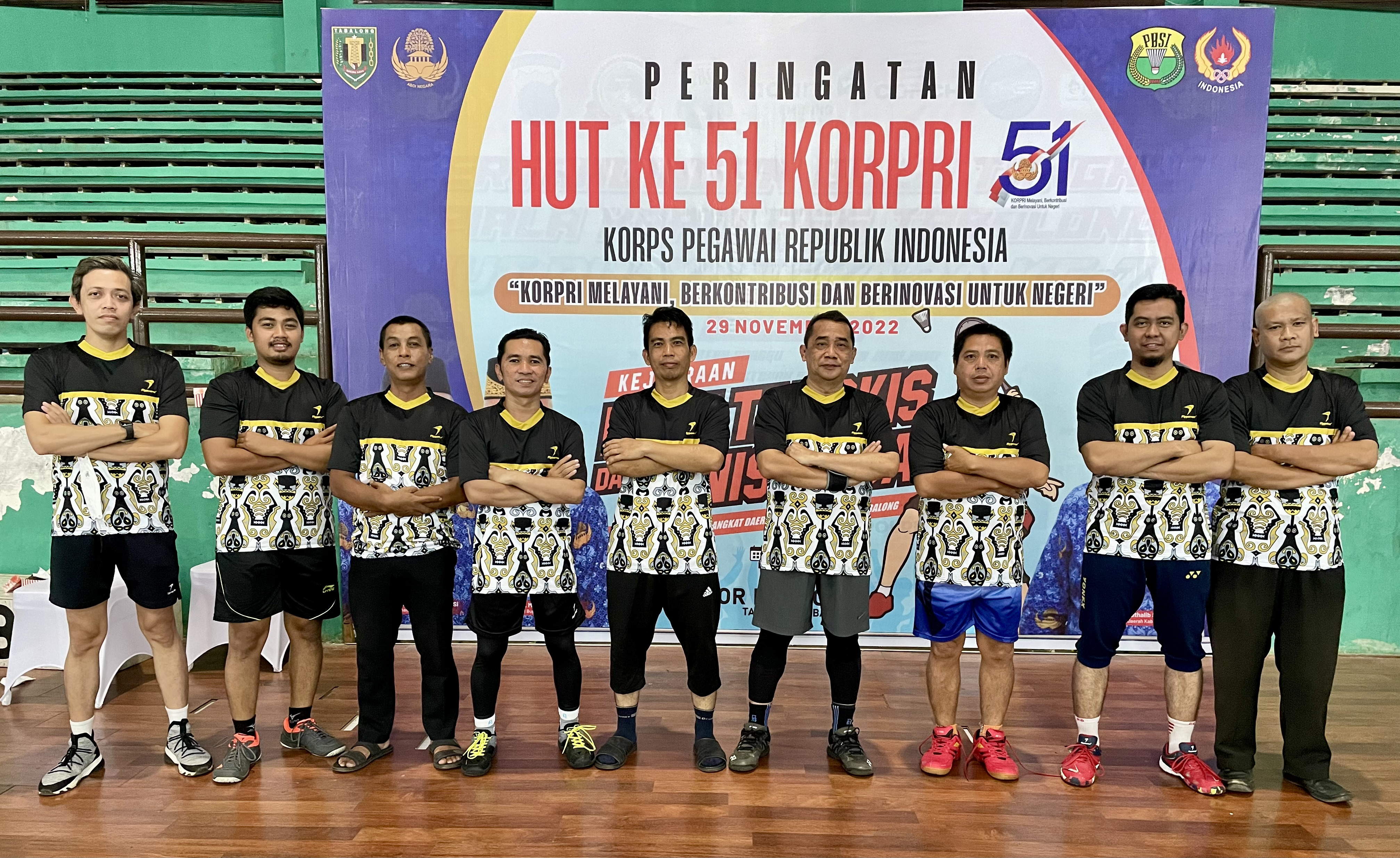 Tim Bulutangkis Dinas Kesehatan Melaju Ke Semifinal