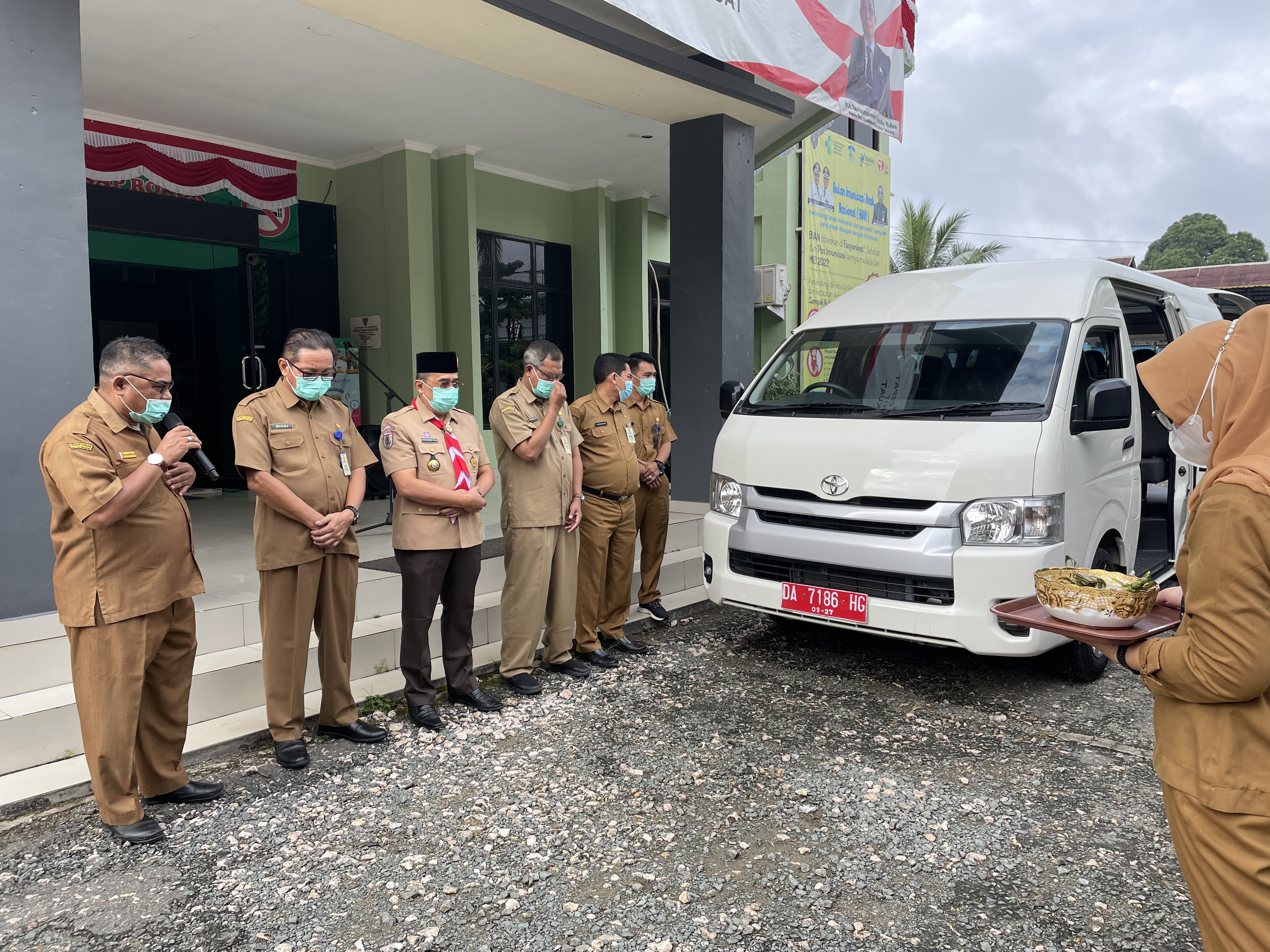 Alhamdulillah Syukuran Mobil Operasional Baru Dinas Kesehatan Kabupaten Tabalong 2022