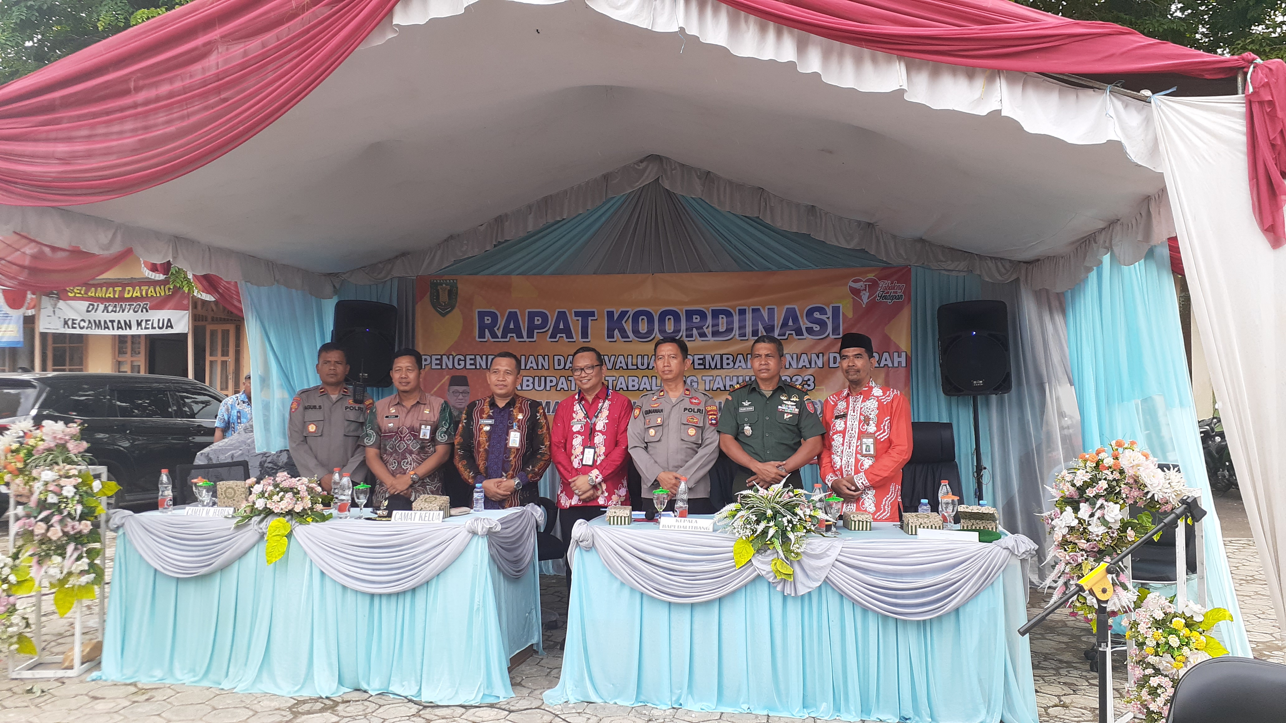 Hari Ketiga Pelaksanaan Rapat Koordinasi Pengendalian dan Evaluasi Pembangunan Daerah Kabupaten Tabalong Tahun 2023 Berlanjut di Kecamatan Kelua