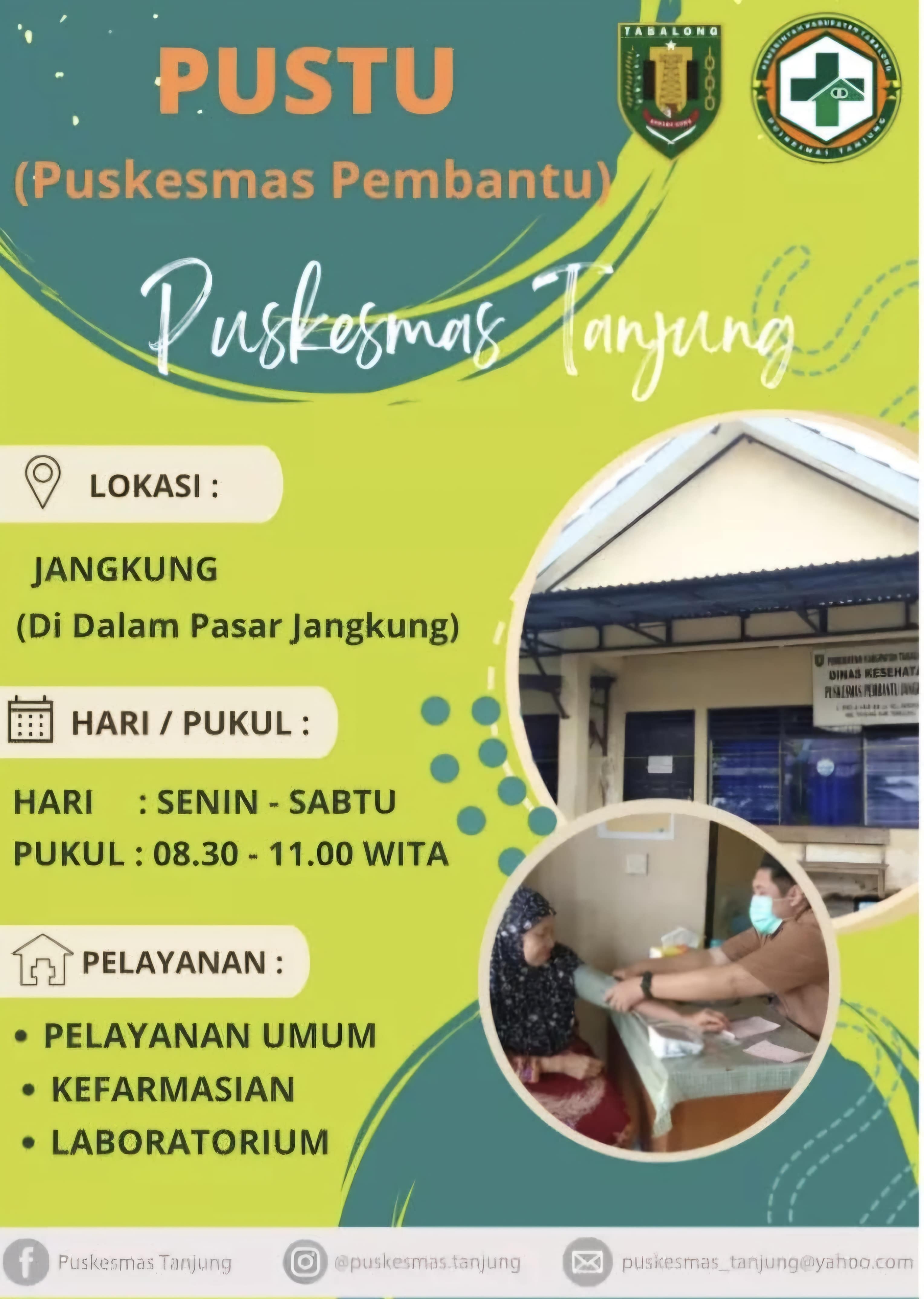 Jadwal Buka Pelayanan PUSTU (Puskesmas Pembantu)