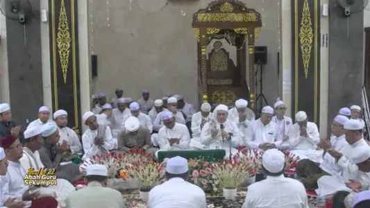 Haul ke-21 Abah Guru Sekumpul di Masjid Jami Nurul Anwar Berlangsung Hikmat dan Lancar