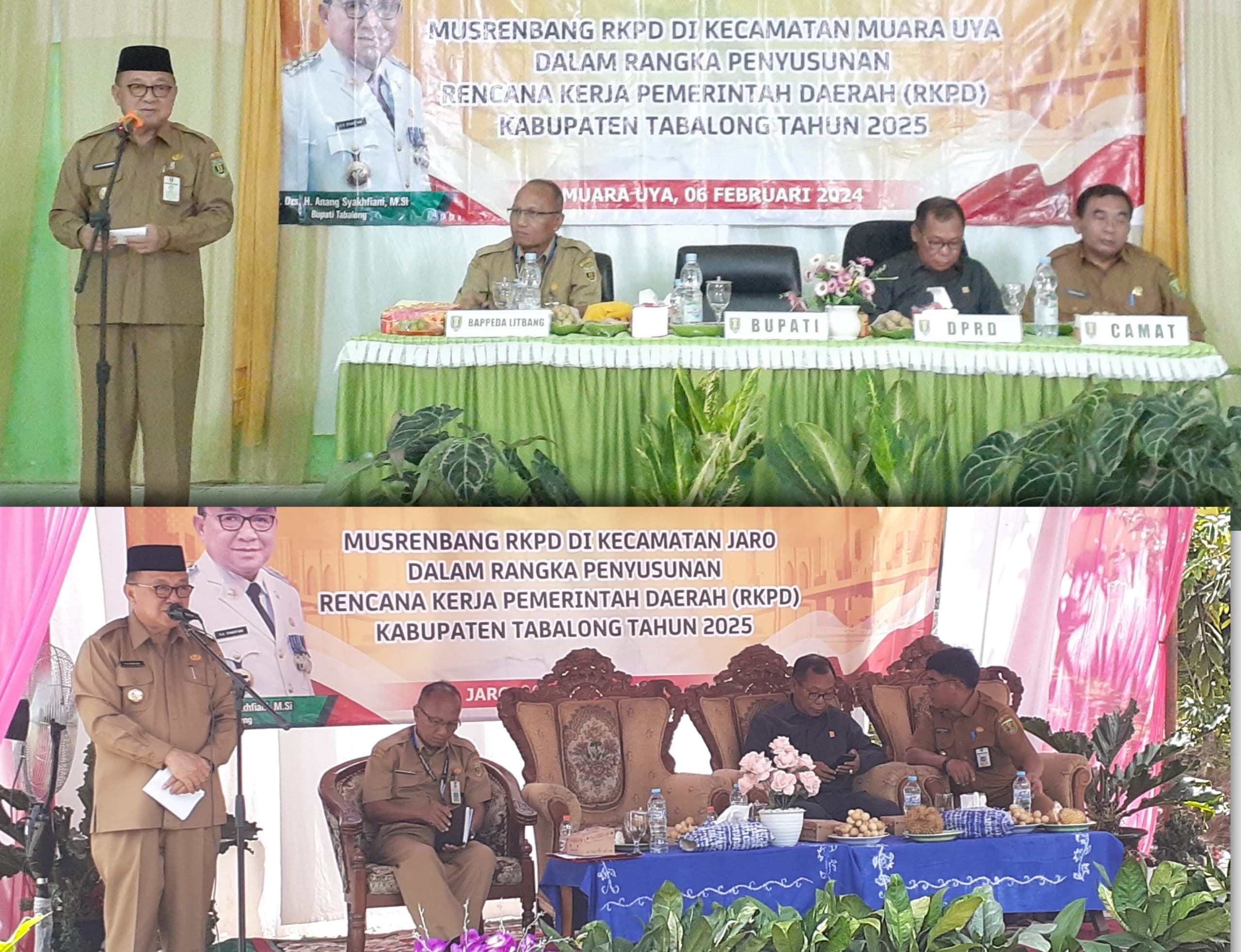 Penutup Rangkaian Kegiatan Musrenbang RKPD di Kecamatan Tahun 2024 Dilakukan di Dua Kecamatan