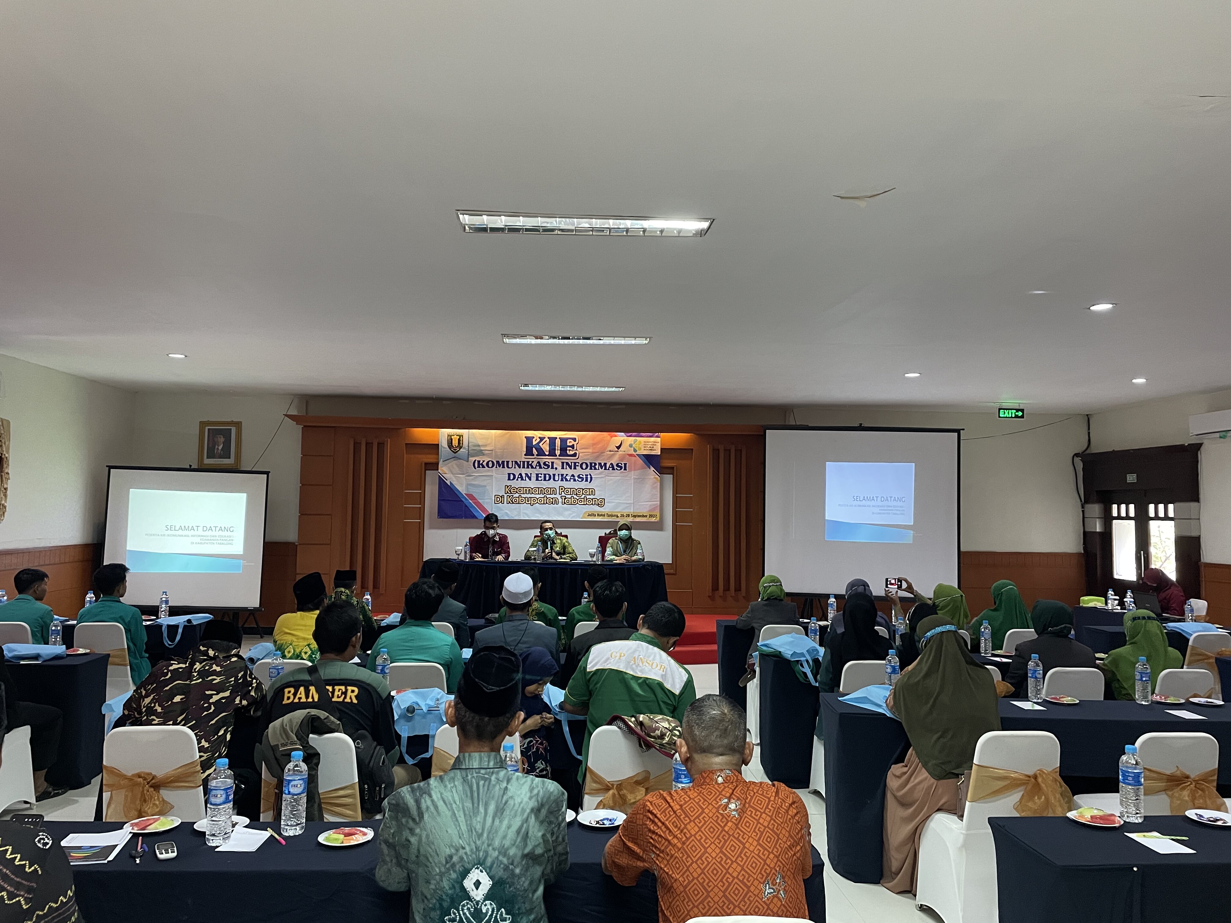 Hari Ke-4 KIE (Komunikasi, Informasi dan Edukasi) Keamanan Pangan Pada Tokoh Agama tingkat Kabupaten Tabalong