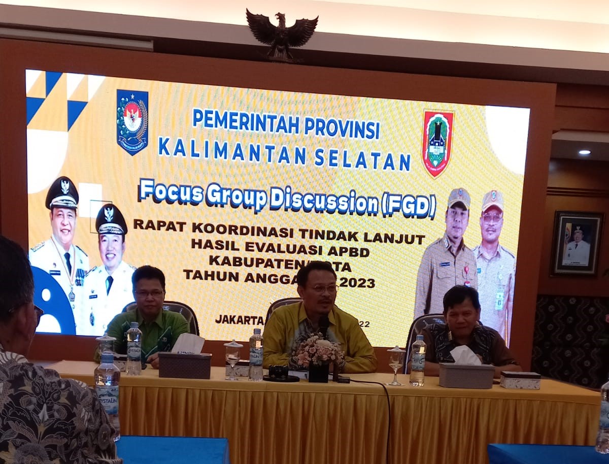 BPKAD ikuti Rapat Koordinasi Tindak Lanjut Hasil Evaluasi APBD Kabupaten/Kota Tahun Anggaran 2023