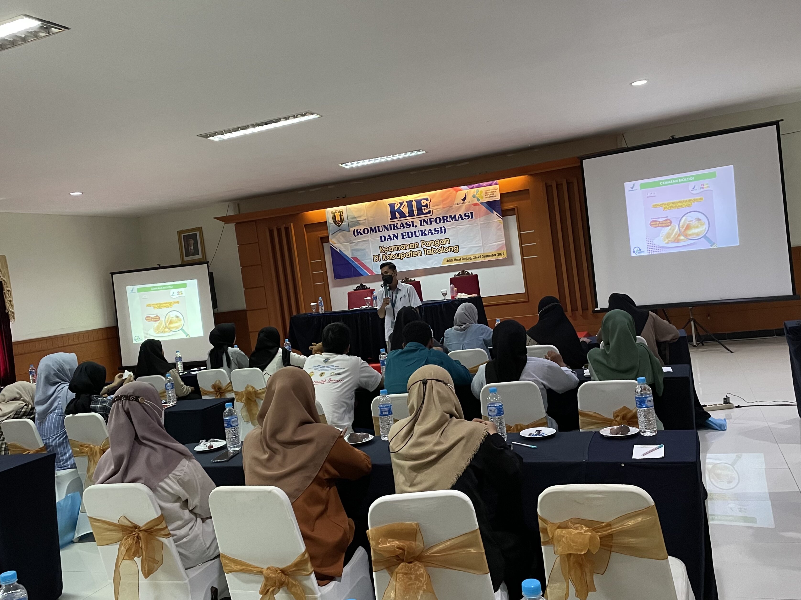 Hari Ke-3 KIE (Komunikasi, Informasi dan Edukasi) Keamanan Pangan Untuk Mahasiswa STIA Tabalong.