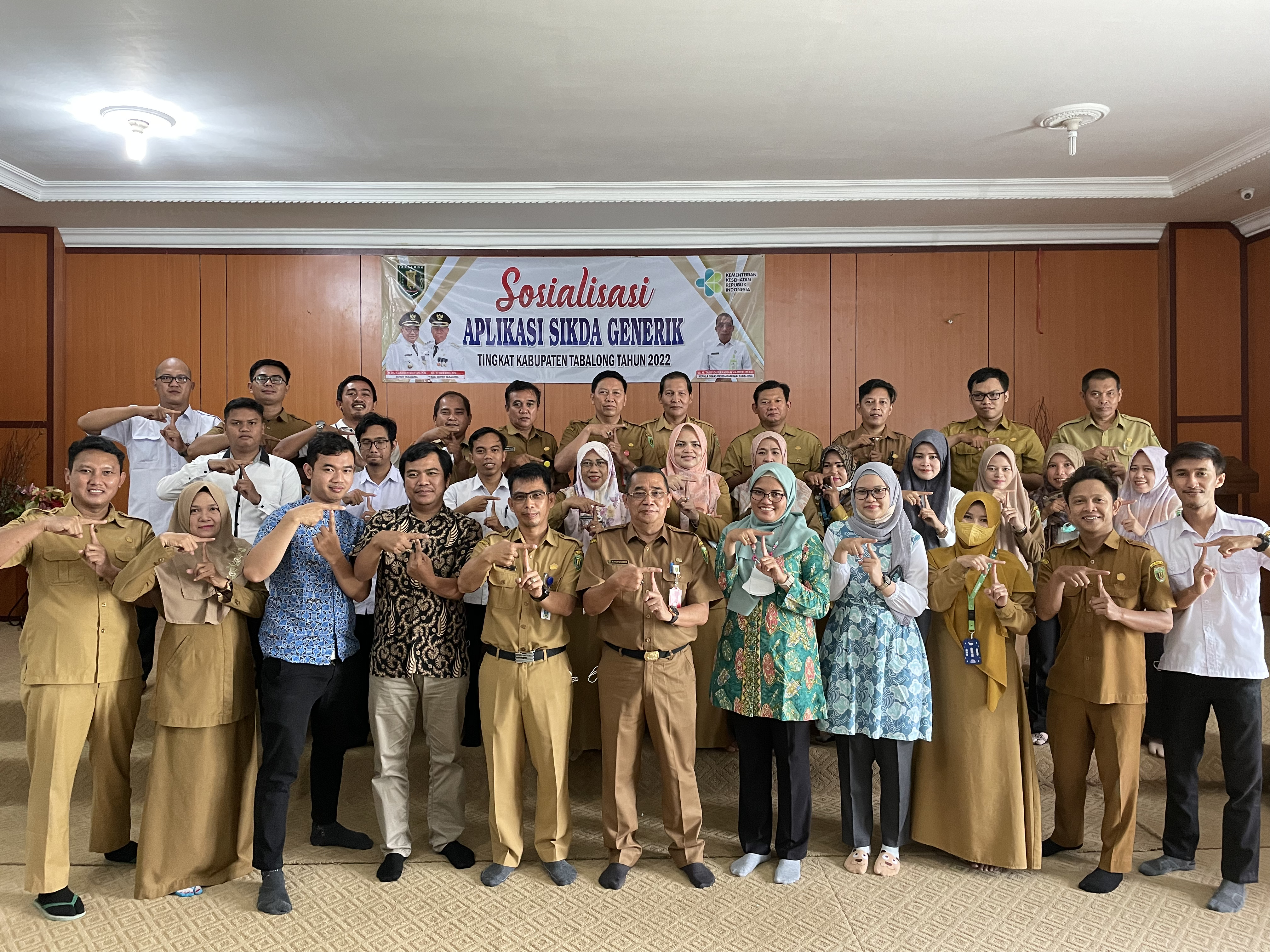 SOSIALISASI APLIKASI SIKDA GENERIK TINGKAT KABUPATEN TABALONG TAHUN 2022