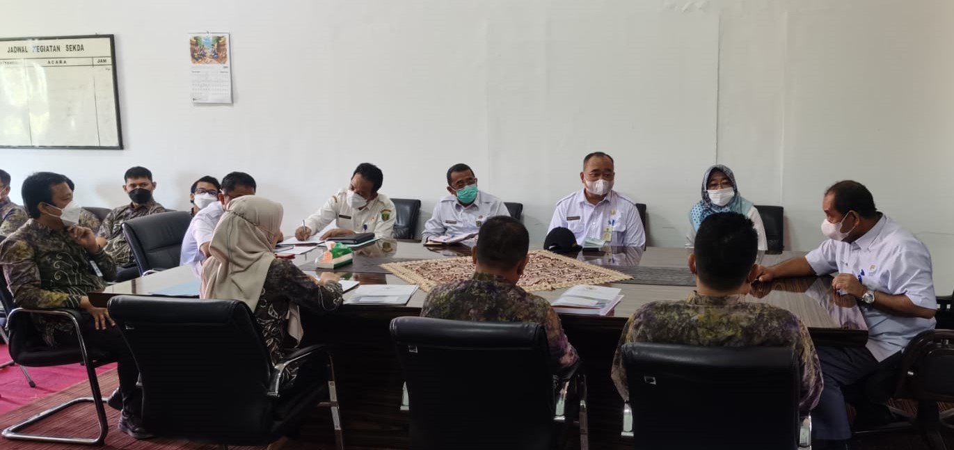 Exit Meeting BPK RI Perwakilan Kalimantan Selatan atas PDTT Belanja Daerah Tabalong TA. 2022