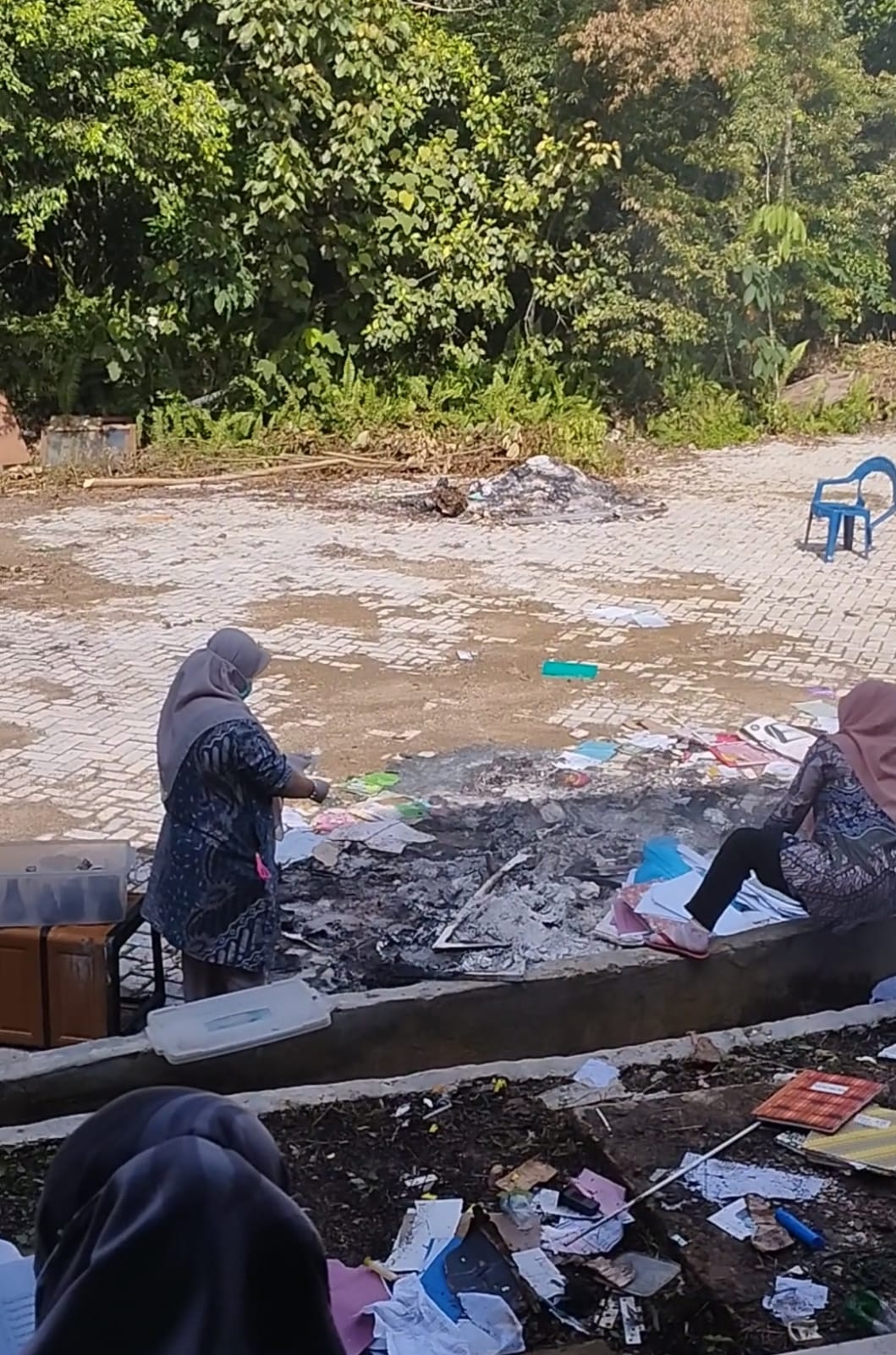 Wujudkan Pelayanan Bermutu, Karyawan(i) Gelar Aksi Sabtu Bersih Lingkungan