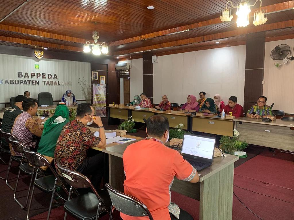 Bappedalitbang Adakan Koordinasi Penanganan Dampak Inflasi Daerah Kabupaten Tabalong Tahun 2022