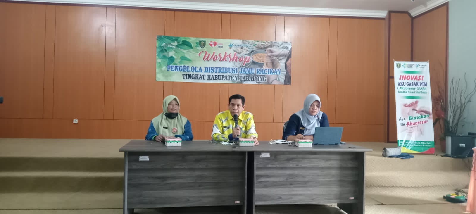 WORKSHOP PENGELOLA DISTRIBUSI JAMU RACIKAN TINGKAT KABUPATEN TABALONG TAHUN 2022