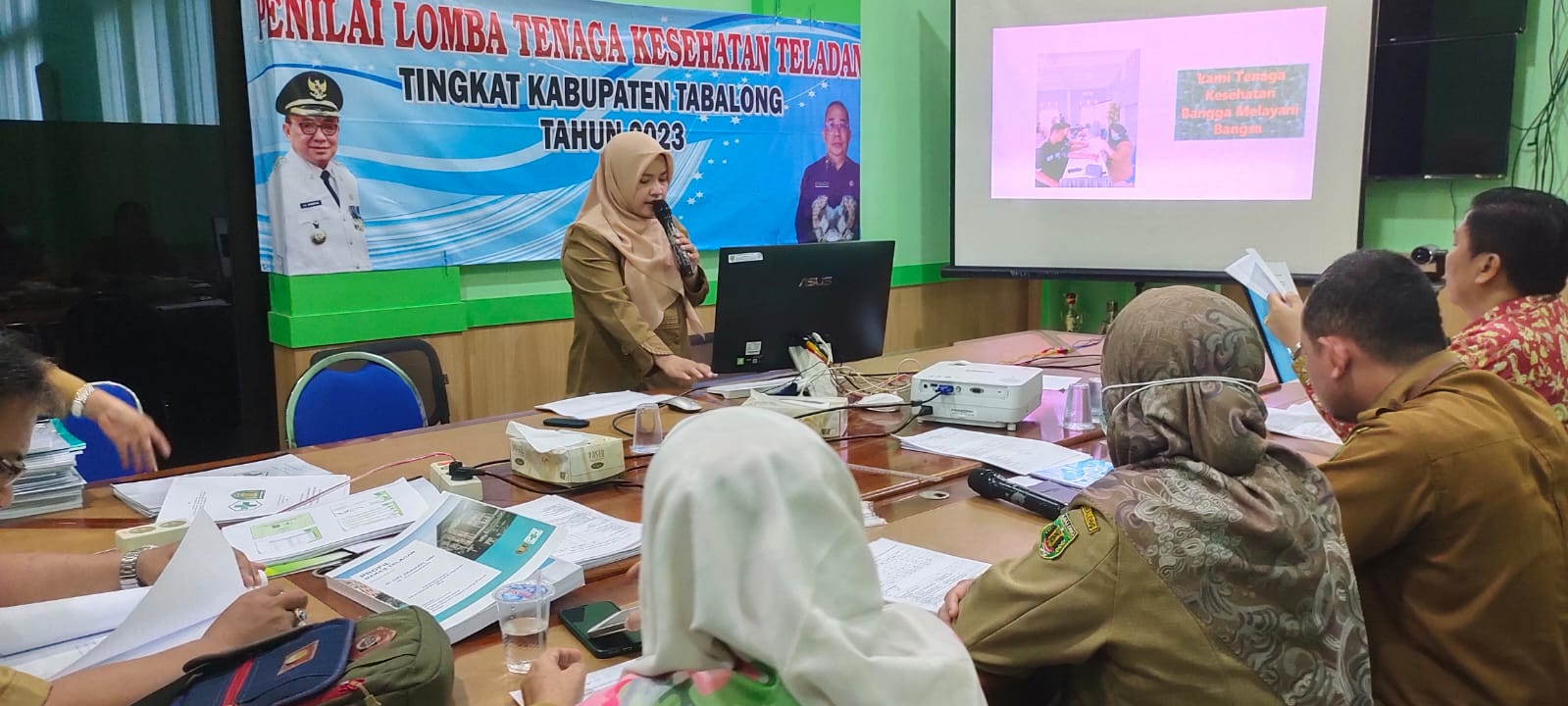 Penilaian Lomba Tenaga Kesehatan Teladan Tingkat Kabupaten Tabalong Tahun 2023