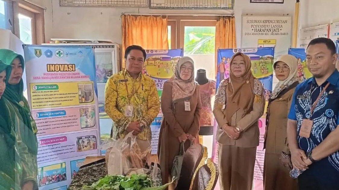 Desa Manduin mengikuti Penilaian Lomba Posyandu dan Kader Posyandu Tk. Provinsi Kalsel Tahun 2024