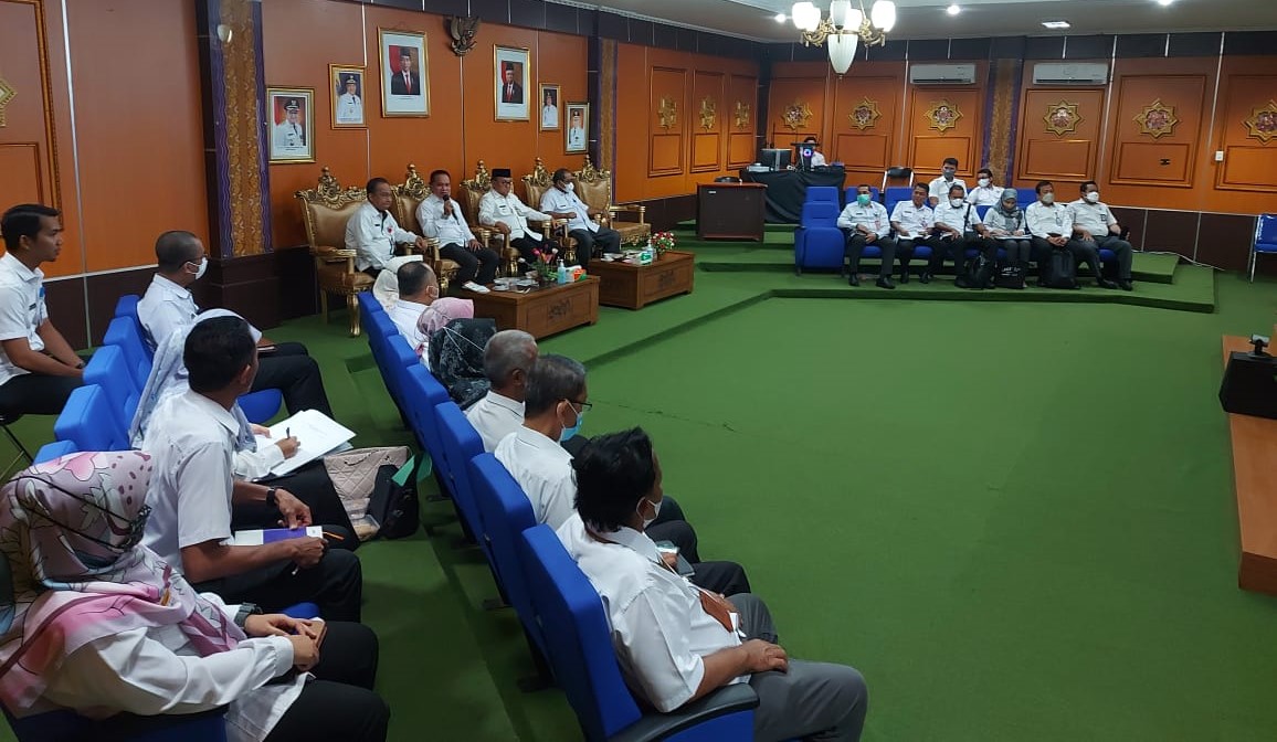 Entry Meeting BPK-RI atas Pemeriksaan Terinci Belanja Daerah Kab. Tabalong Tahun Anggaran 2022