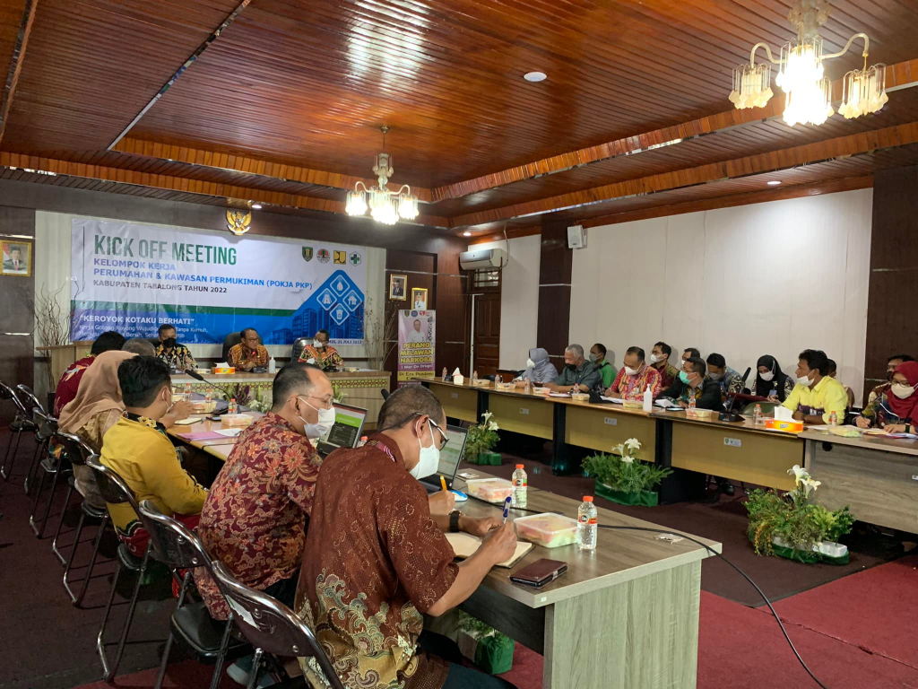 Bupati Tabalong Pimpin Rapat Lanjutan Dalam Rangka Finalisasi Perubahan RKPD Kabupaten Tabalong Tahun 2022