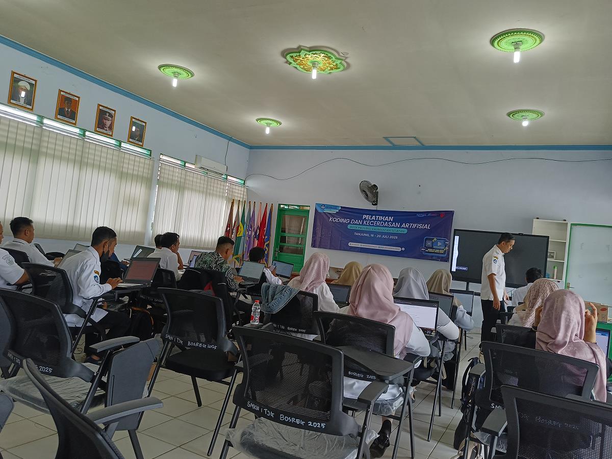 Pelatihan koding kecerdasan artificial