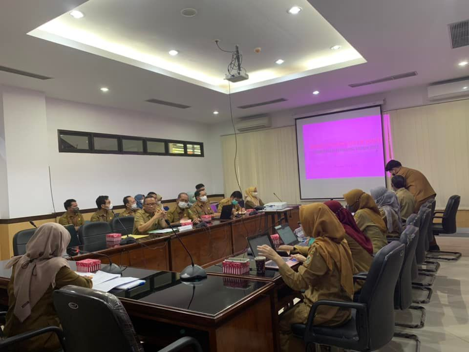 Bappedalitbang Tabalong Hadiri Pelaksanaan Fasilitasi Rankhir RKPD Kabupaten Tabalong Tahun 2023
