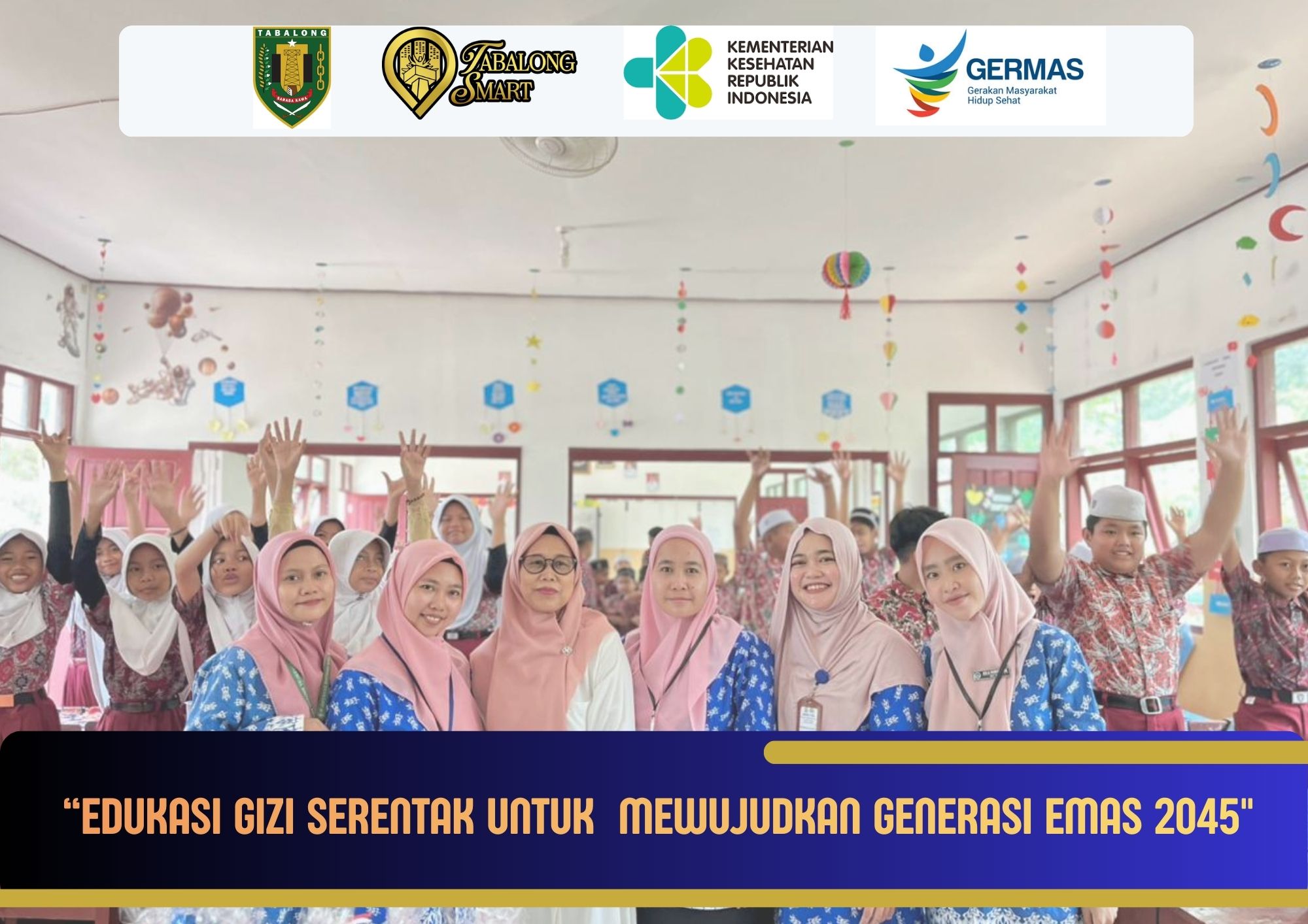 Edukasi Gizi Serentak untuk Mewujudkan Generasi Emas 2045