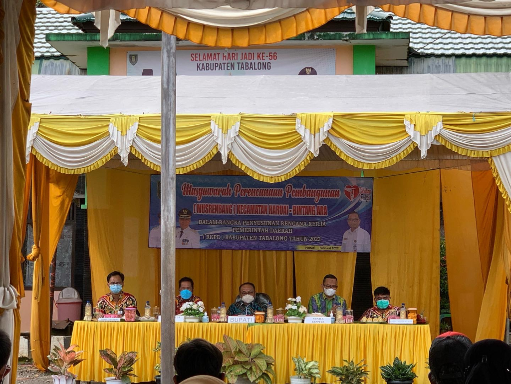 Musrenbang Haruai-Bintang Ara, Kepala Bappedalitbang Ingatkan Skala Super Prioritas