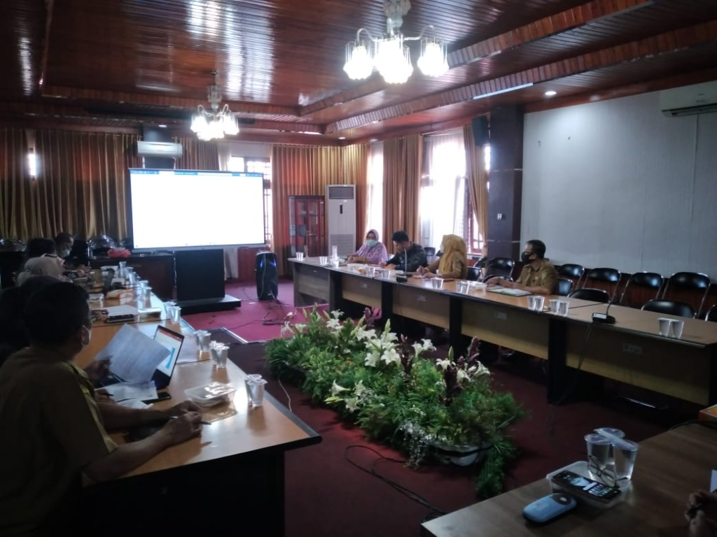 Bappeda Gelar Rapat Internal Bahas Rencana Kelitbangan Tahun 2022
